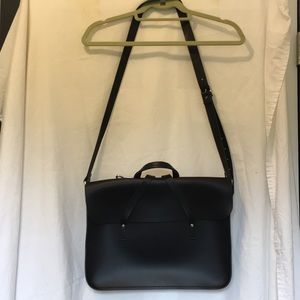 Leather briefcase
